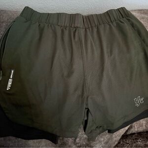 YoungLA Green Shorts